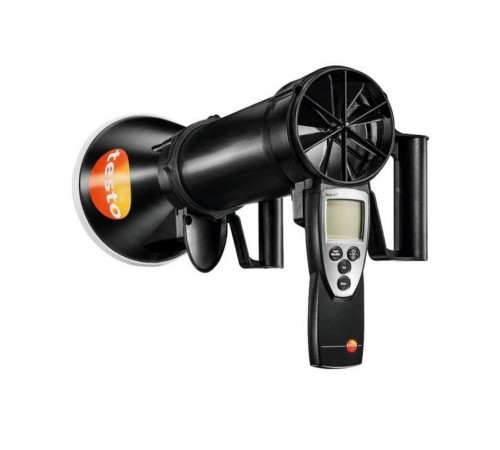 Комплект 2 Testo 417 анемометр набор воронок и выпрямитель потока Комплект 2 Testo 417 анемометр набор воронок и выпрямитель потока