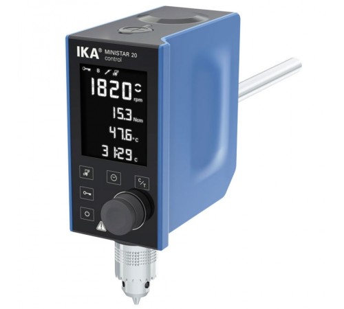 Верхнеприводная мешалка IKA MINISTAR 20 control (Артикул 0025001988) Верхнеприводная мешалка IKA MINISTAR 20 control (Артикул 0025001988)