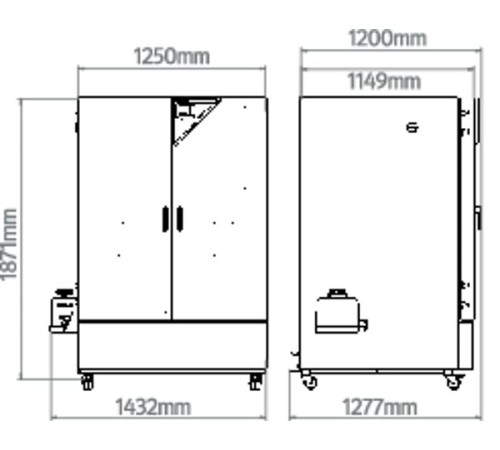 Климатическая камера KBF-S ECO 1020 серии Solid.Line, 1020 литров (Артикул 9020-0419)