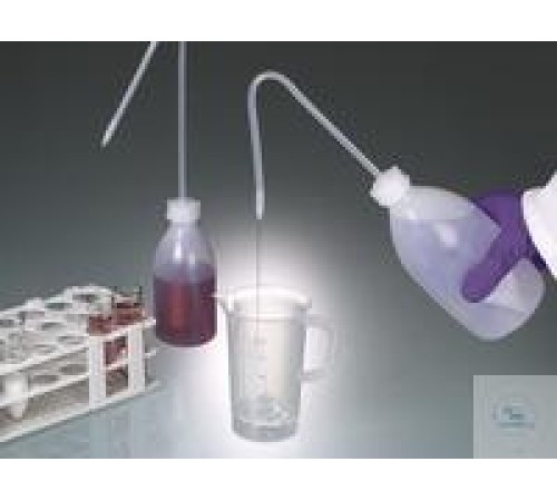 0310-0050 Бутылка Burkle Wash, LDPE прозрачная, 500 мл 0310-0050 Бутылка Burkle Wash, LDPE прозрачная, 500 мл