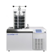 Лиофильная сушка Martin Christ Gamma 2-16 LSCplus, комплект с 4 полками 250 мм с запечатывающим устройством