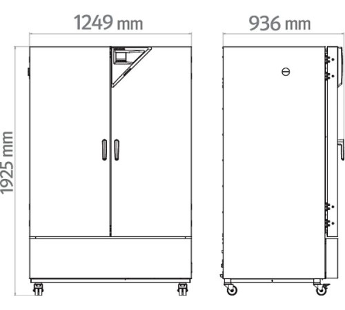 Климатическая камера KBF-S 720 серии Solid.Line, 700 литров (Артикул 9020-0368) Климатическая камера KBF-S 720 серии Solid.Line, 700 литров (Артикул 9020-0368)