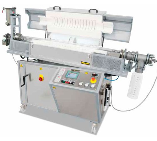 Печь трубчатая вращающаяся для непрерывной обработки Nabertherm RSRC 120-750/11/P470 с трубой из кварцевого стекла 110х100х1790 мм, 1100*С Печь трубчатая вращающаяся для непрерывной обработки Nabertherm RSRC 120-750/11/P470 с трубой из кварцевого стекла 110х100х1790 мм, 1100*С