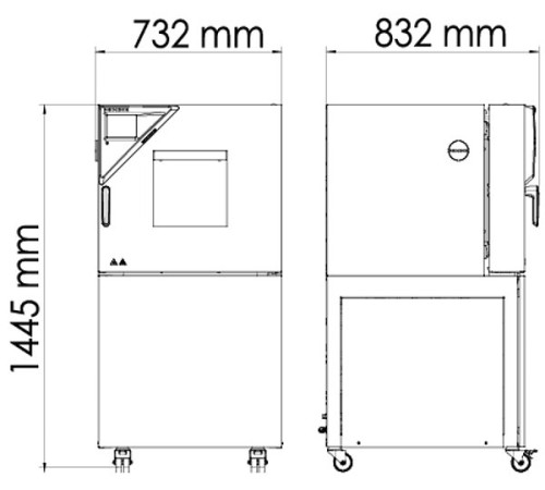 Климатическая камера Binder MKF 56 с переменными климатическими условиями, объём 60 литрорв (Артикул 9020-0378)