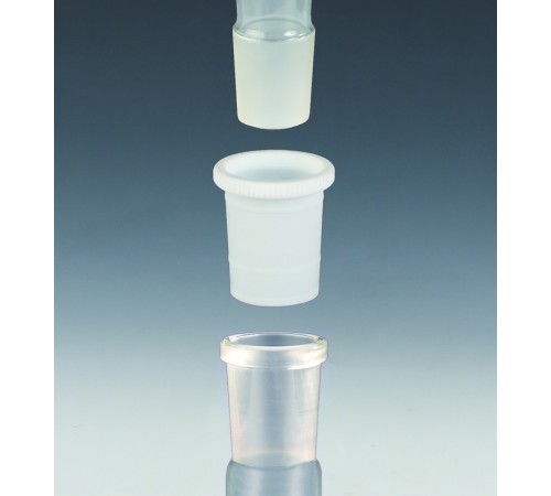 Уплотнительная вставка Bohlender с зажимным кольцом, NS 10/19, PTFE (Артикул H 933-01) Уплотнительная вставка Bohlender с зажимным кольцом, NS 10/19, PTFE (Артикул H 933-01)
