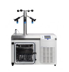 Лиофильная сушка Martin Christ Epsilon 2-4 LSCplus, комплект с 1 полкой, запечатывающим устройством и 4 кранами для колб