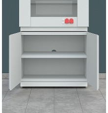 Тумбы кислотостойкие лабораторные высокие СП_ЛК-600 ТД-П (высокая)