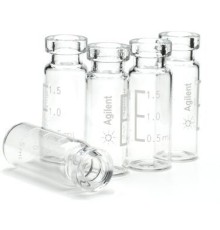 Виалы под обжимную крышку Флакон, обжимной, 2 мл, clr, LP, 100PK, 5190-4032 Agilent