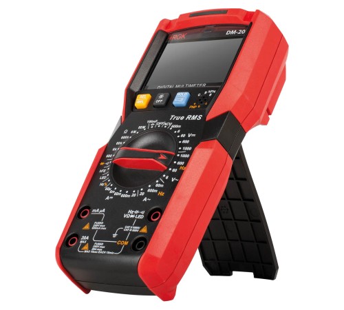 Комплект мультиметра RGK DM-20 и рулетка AMO R303 Комплект мультиметра RGK DM-20 и рулетка AMO R303